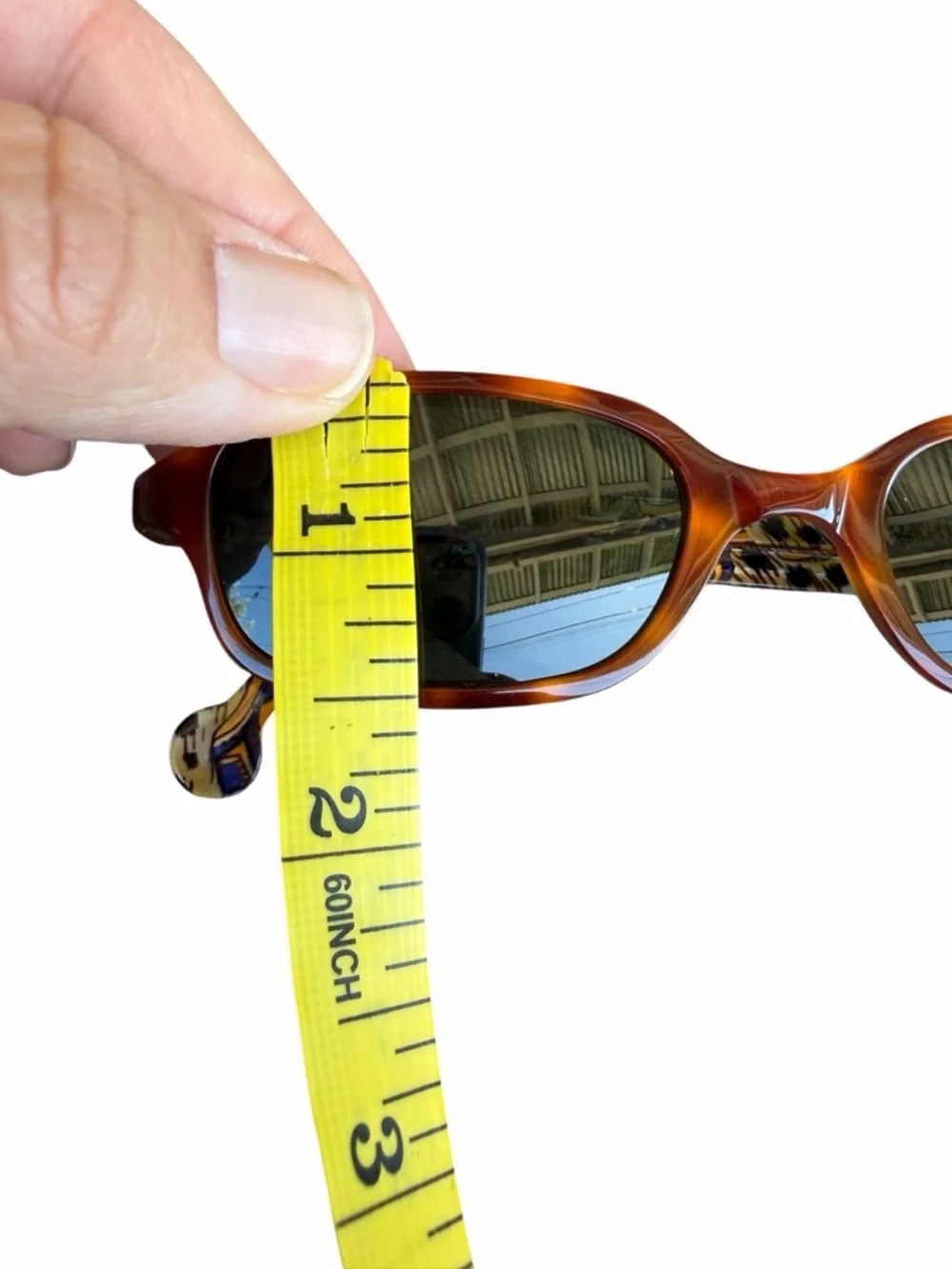 Vintage l.a. Eyeworks Zero 802 Tortoise Shell Low Profile Sunglasses Artsy Italy